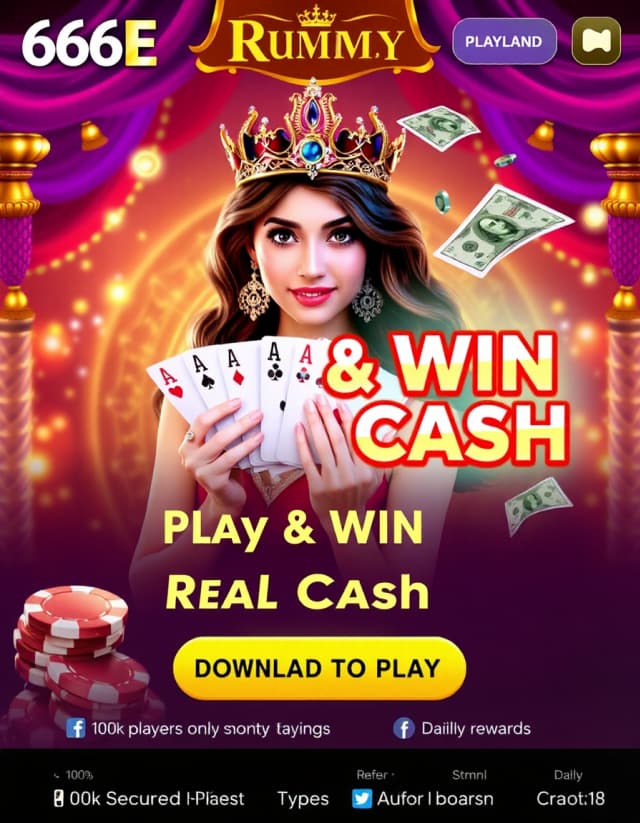 666E Rummy Banner